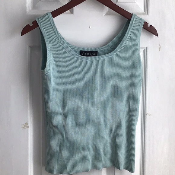 Silk Cardigan Sweater & Tank Set - Picture 4 of 4